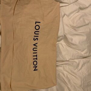 Authentic Louis Vuitton large dust bag, must have for large purses cover.